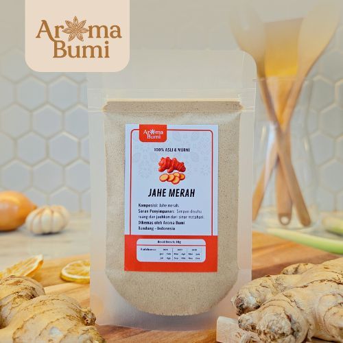 

AromaBumi - Jahe Merah Bubuk | Rempah Asli Murni untuk Masakan & Minuman Herbal