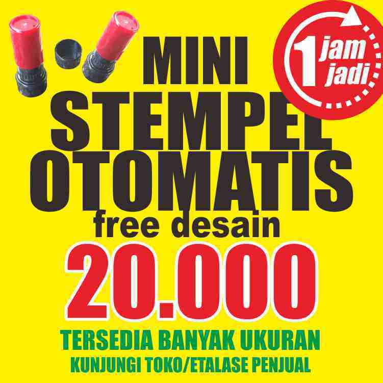 

STEMPEL MINI WARNA CEPAT MURAH LOYALTY KILAT BALI
