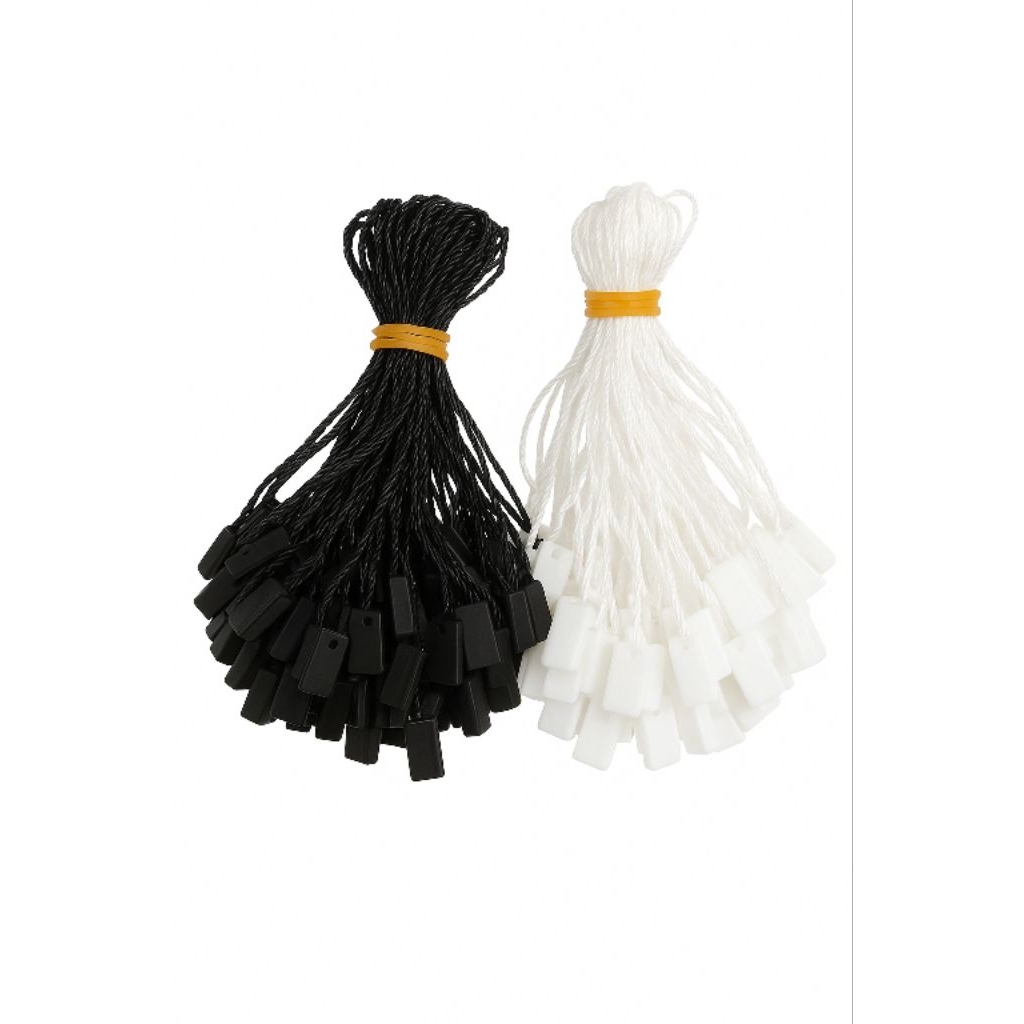 

(200pcs)Tali hangtag /tali label merek baju/premium/kuat tebal ukuran 17 cm