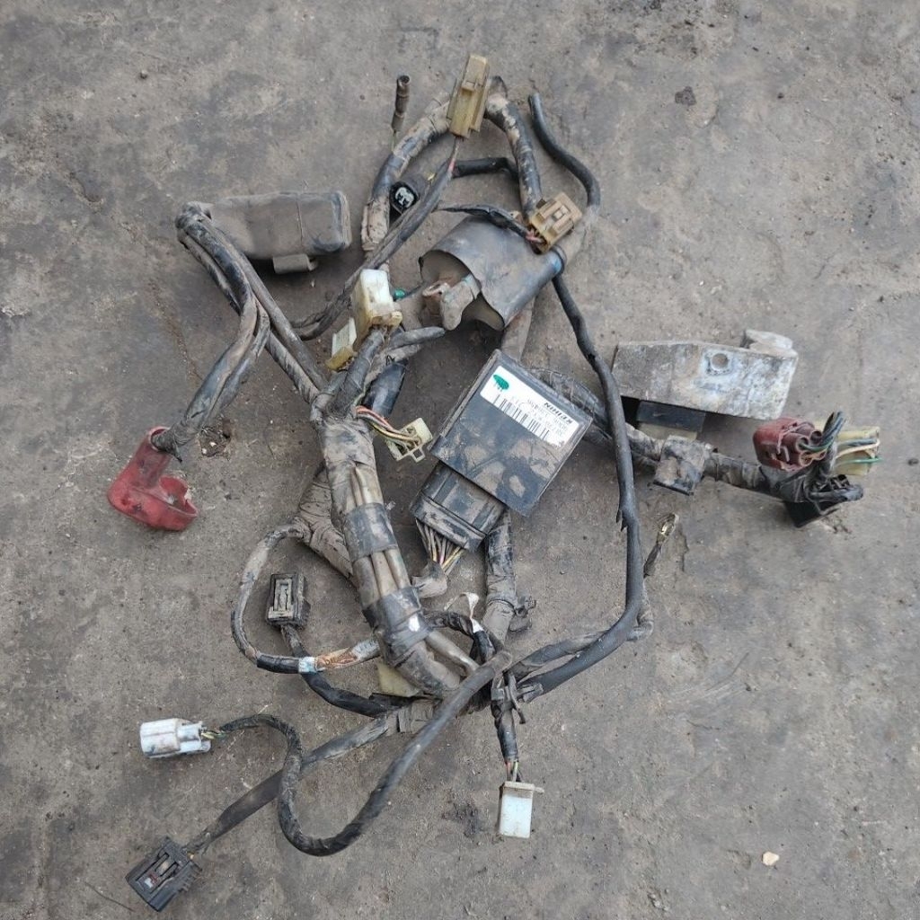Pengapian kelistrikan kabel body fullset new supra x 125 fi injeksi kode kyz