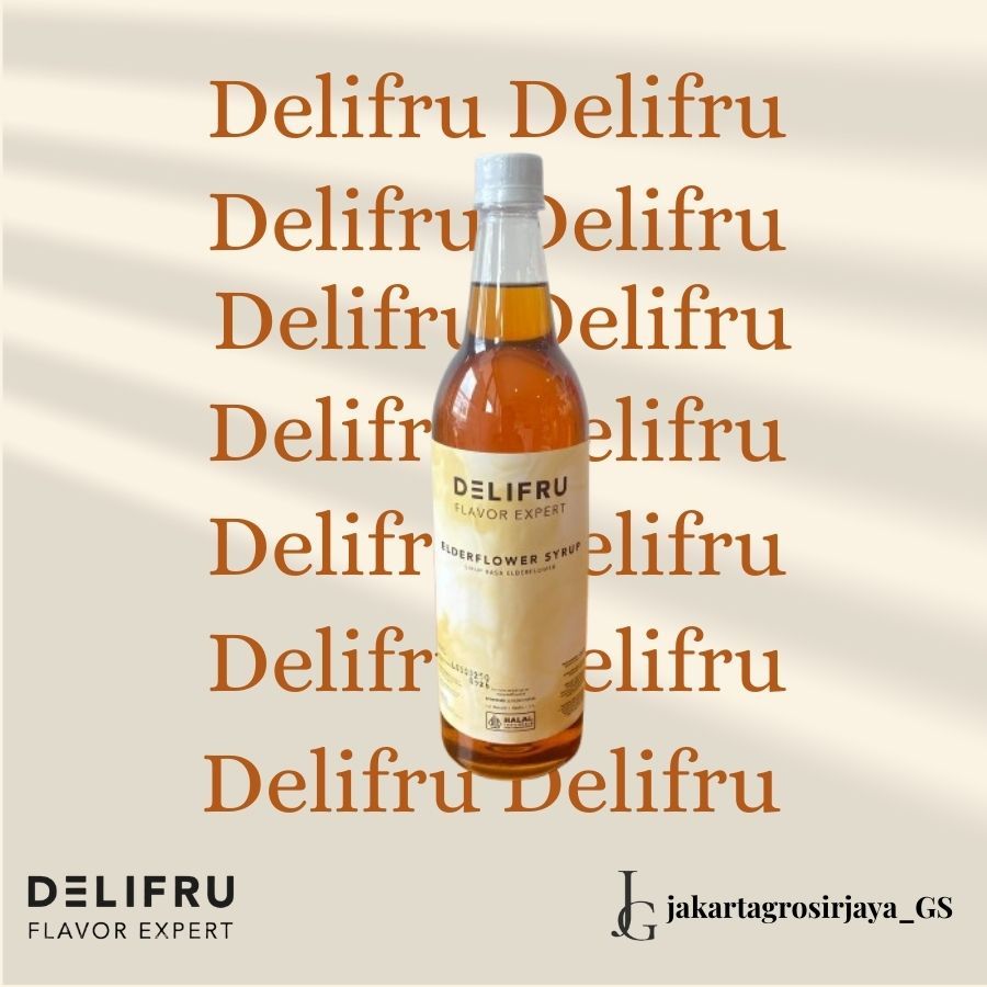 

Delifru Syrup Elderflower - Sirup Elderflower 1 Liter