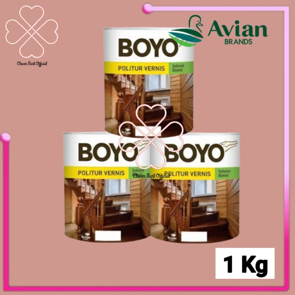 Cat Polistur Cat Kayu 1 Kg Cat Pintu, Cendela  Termurah