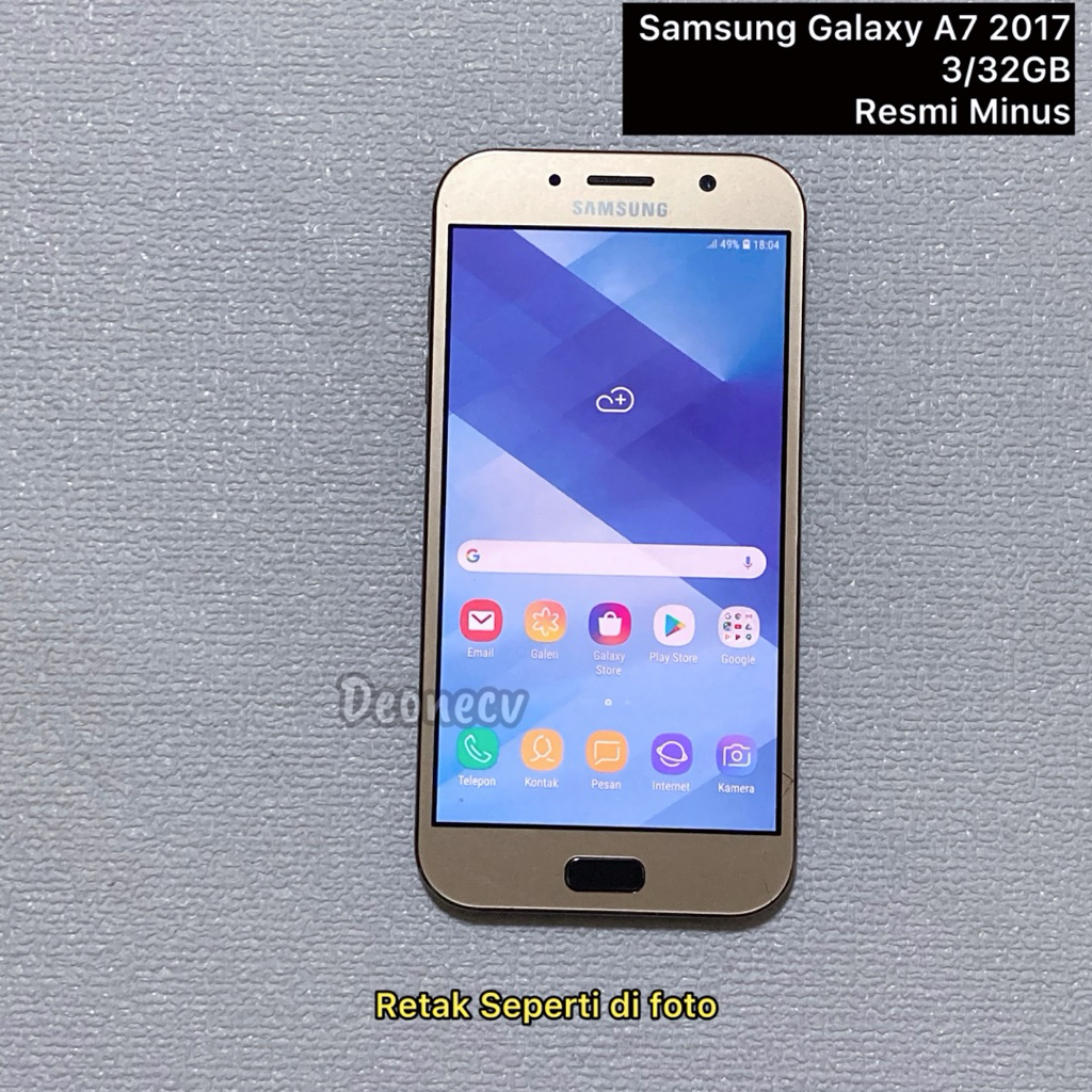 Samsung Galaxy A7 2017 3/32GB Resmi Minus
