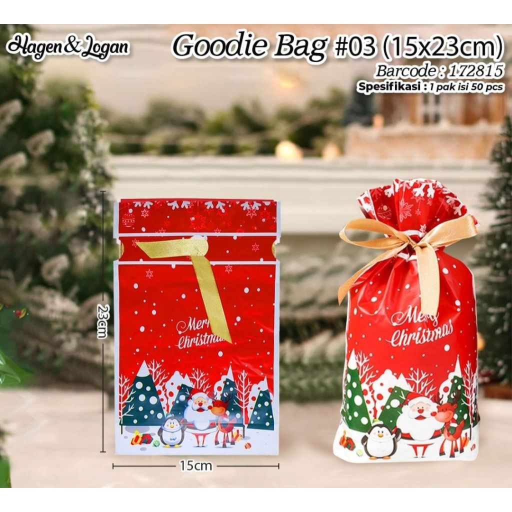 

GOODIE BAG TAS HADIAH SOVENIR NATAL / XMAS / CHRISTMAS