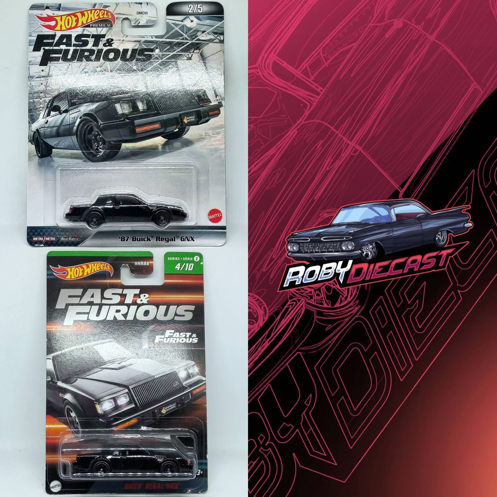 Hot Wheels Buick Regal GNX National Fast & Furious