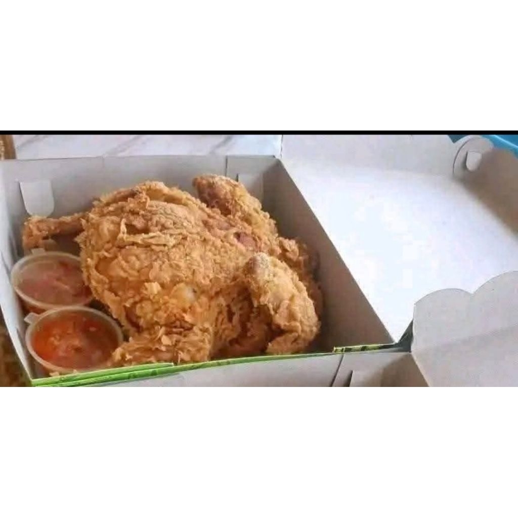 

ayam goreng crispy utuh 1 ekor halal