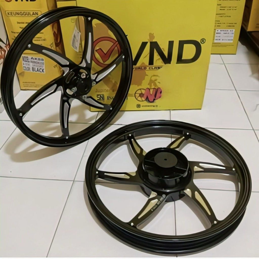 VELG VND SIX STAR V2 RING 17 JUPITER Z MX KING 160*160 VELG RACING JUPITER MX KING