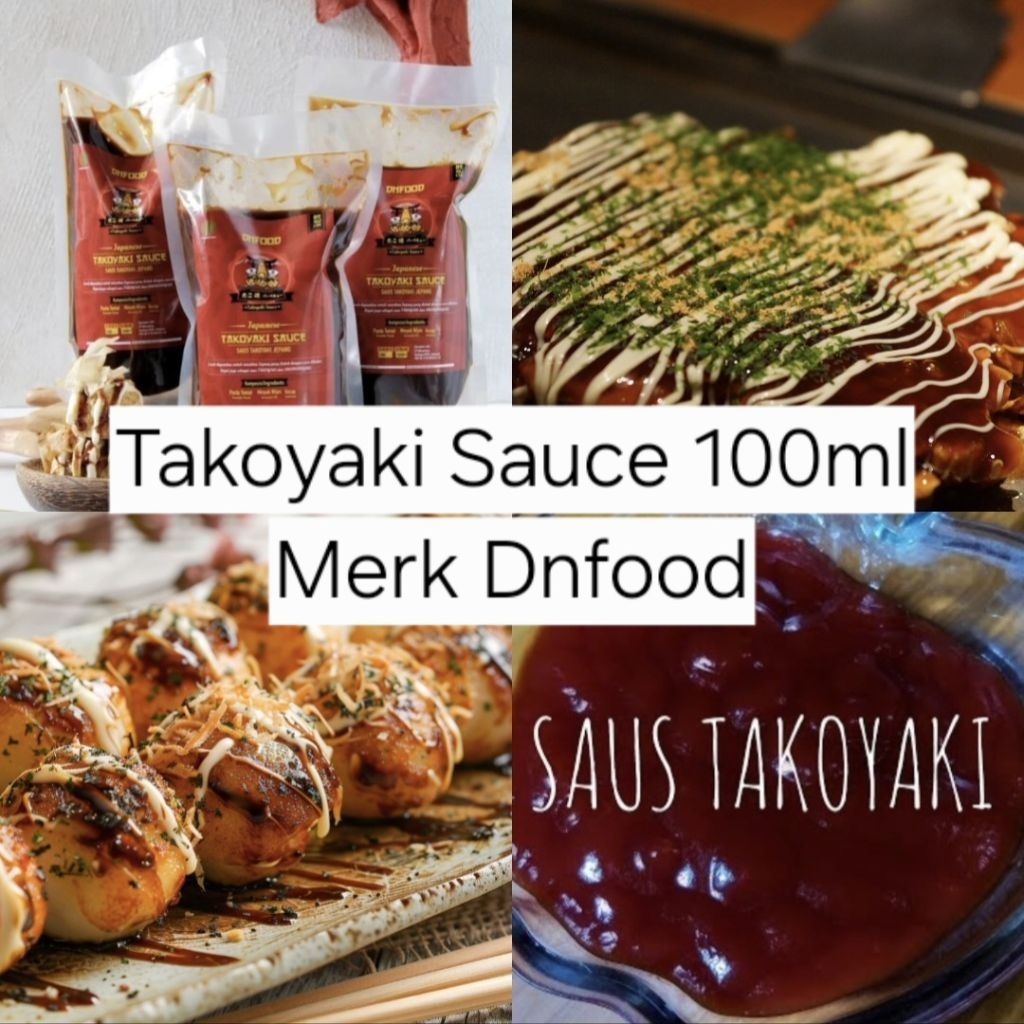 

(TERMURAH) Sauce takoyaki berat 100ml sauce takoyaki dan okonomiyaki saus ala jepang sudah halal mui dan bpom harga promo sale