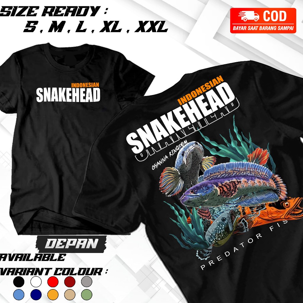 starlightkaos-Kaos Chana Kingdom Indonesia Snakehead S-XXL