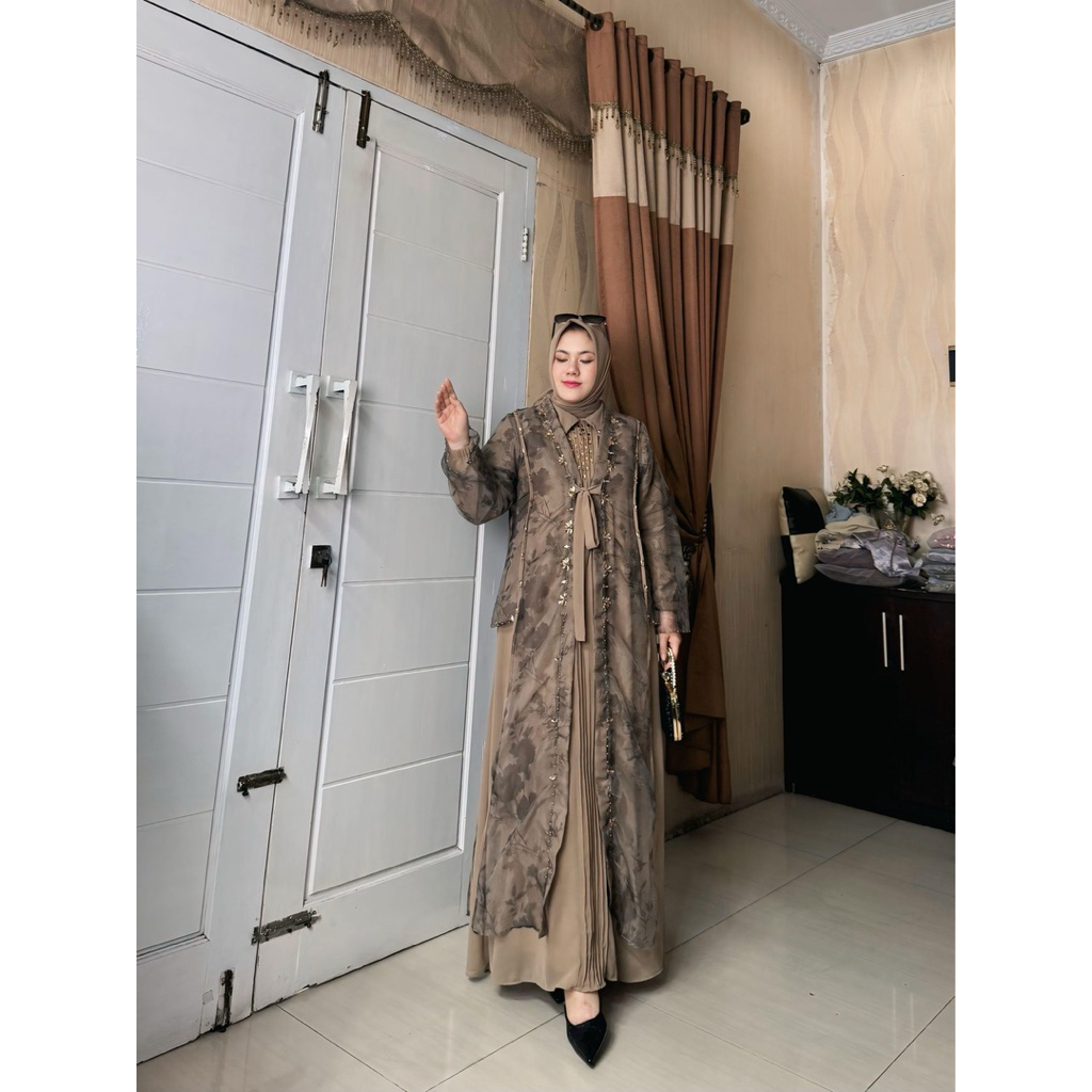 Kinan Dress - Dress Organza Printing