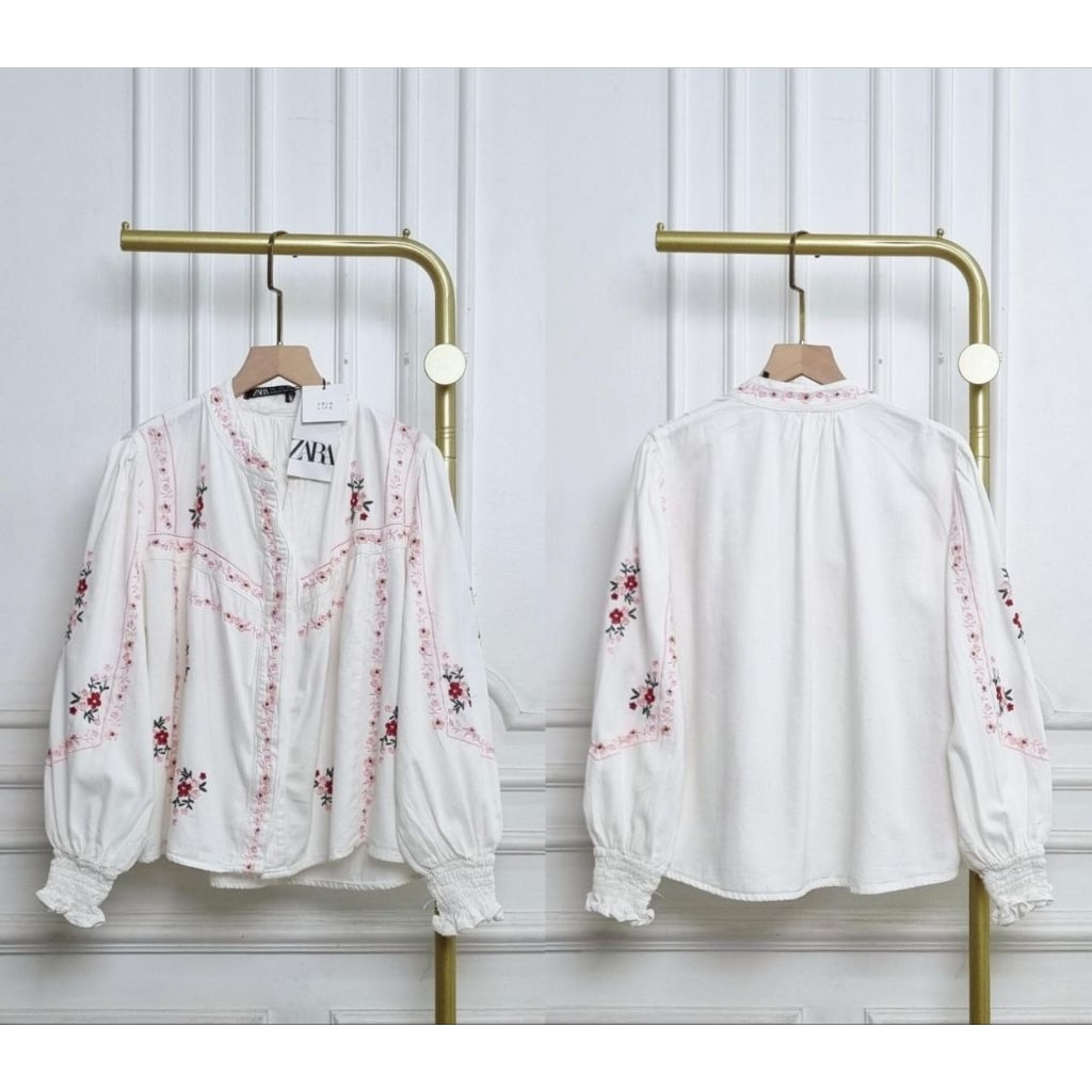 shelena atasan bordir zara premium