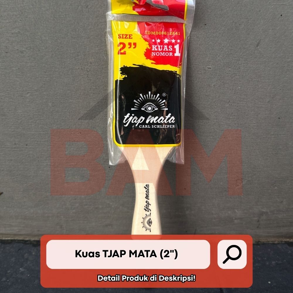 

Kuas Cat Tjap / Cap Mata Ukuran 2" Inch