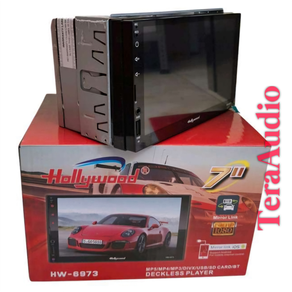 Deckles/Tape  MP5 HOLLYWOOD HW 6973 headunit Audio mobil