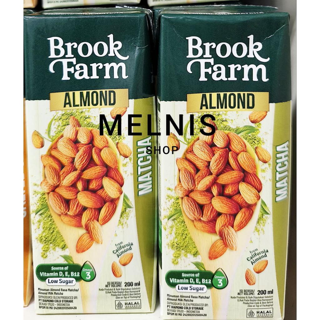 

Brookfarm Almond Milk Matcha 200ml