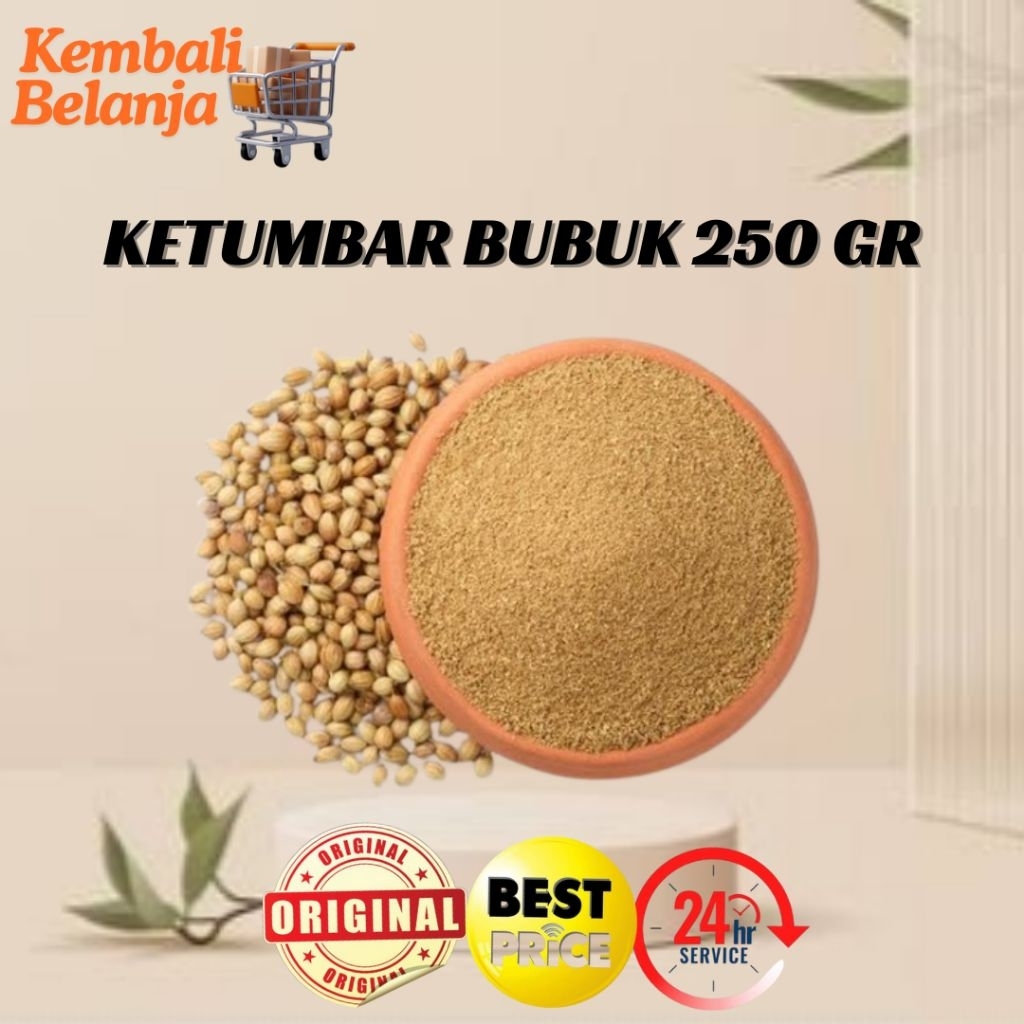 

Ketumbar Bubuk/ Coriander Powder 250 Gram