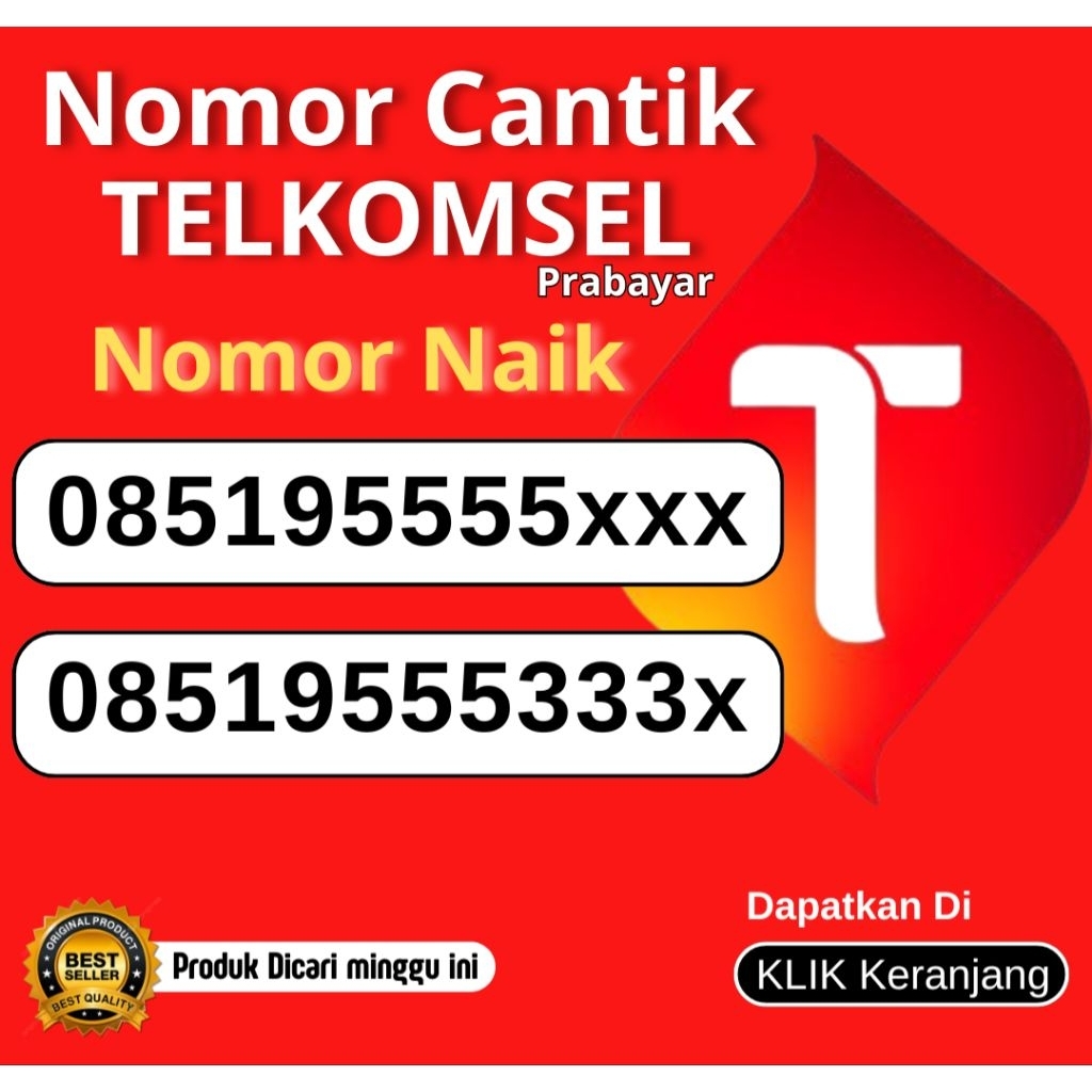 NOMOR CANTIK TELKOMSEL 5555 KWARTET DOUBEL TRIPEL 555 333 | 2111 999x PERDANA CANTIK