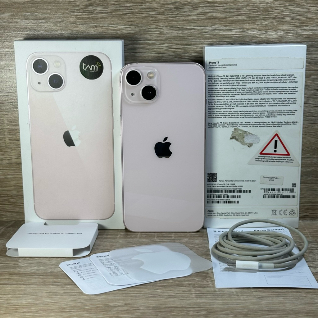 iphone 13 128 ibox second pink