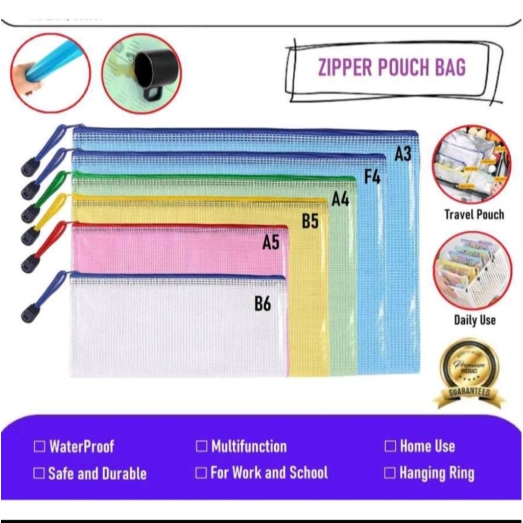 

Zipper Mesh Plastik Sleting