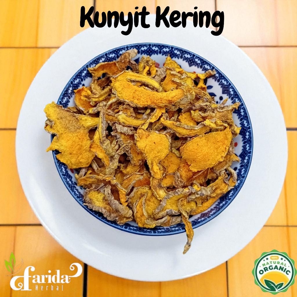 

Kunyit Kering//Kunir kering kemasan 1 kg
