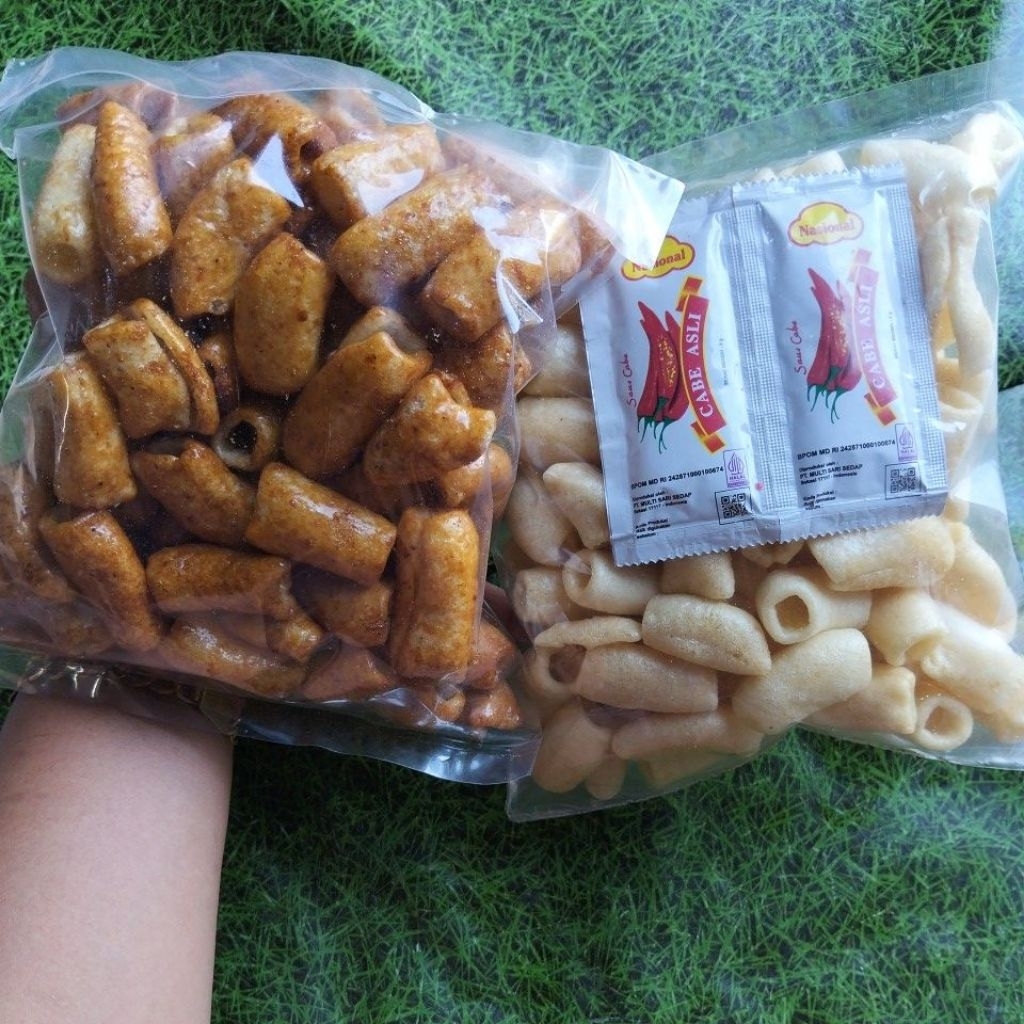 

Makaroni Pipa Asin & Gula Merah