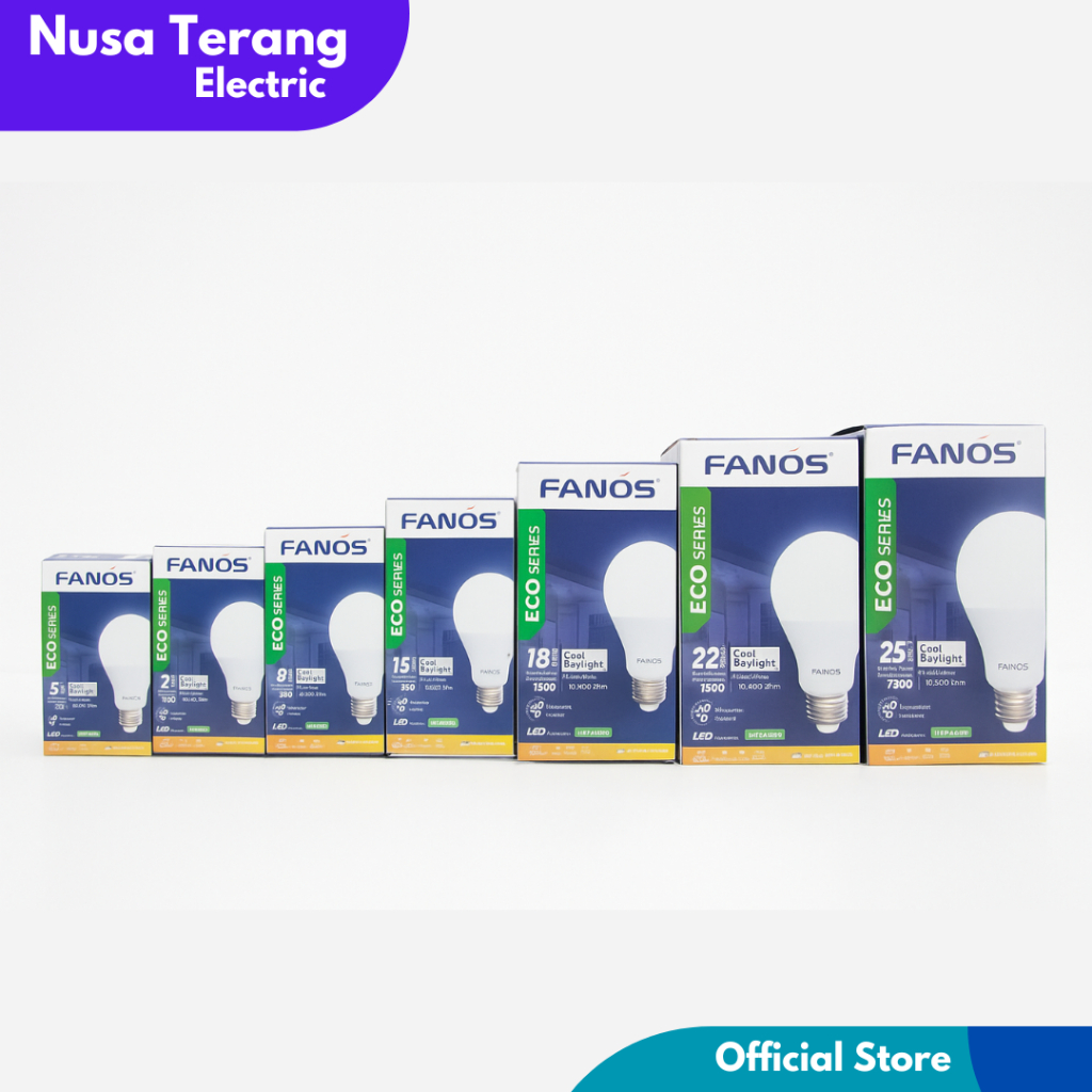 Lampu LED Bulb Fanos Eco Series - Fanos Eco Series