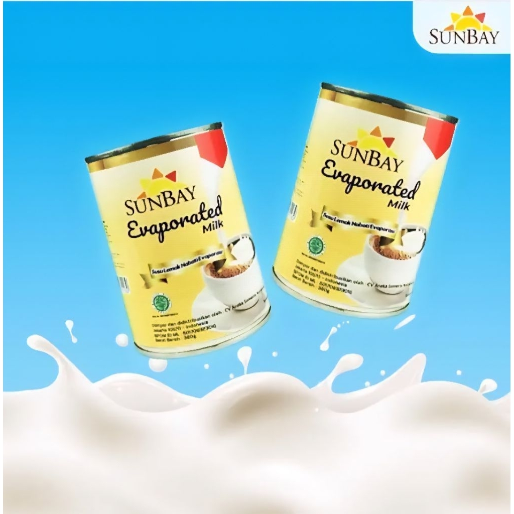 

Evaporasi susu sunbay 380gm