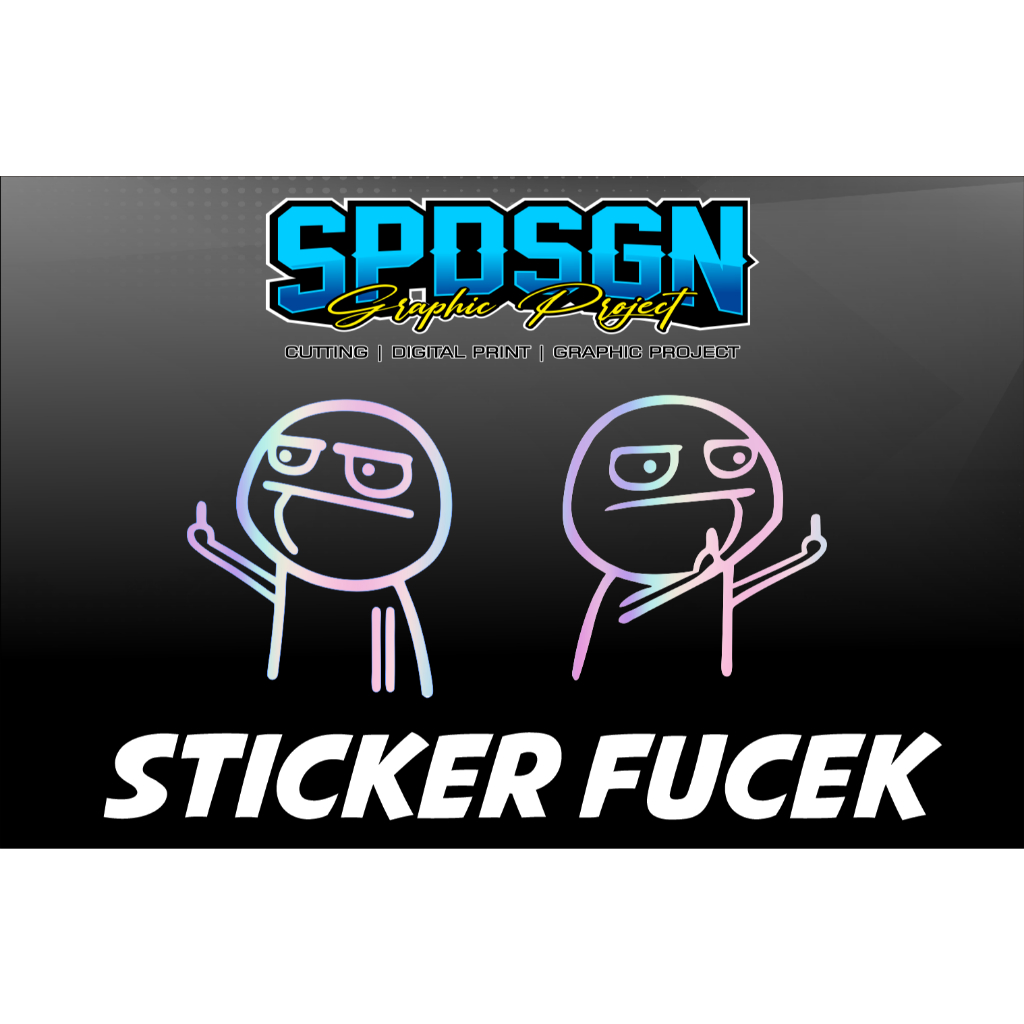 

sticker hologram fuck real pict | sticker cutting anti air