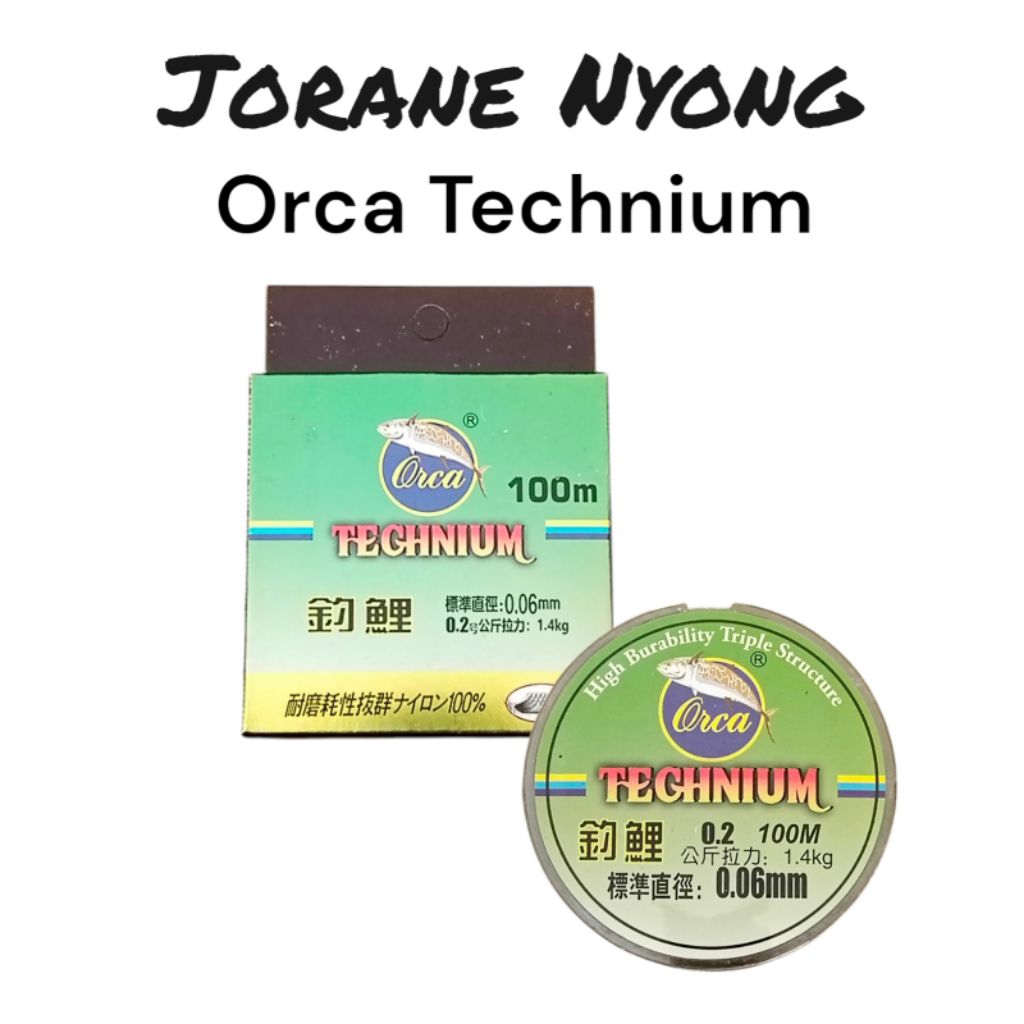 Senar Pancing Orca Technium