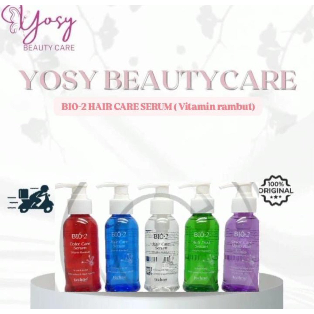 BIO- 2 HAIR SERUM VITAMIN OIL 200ML- SERUM RAMBUT BIO 2