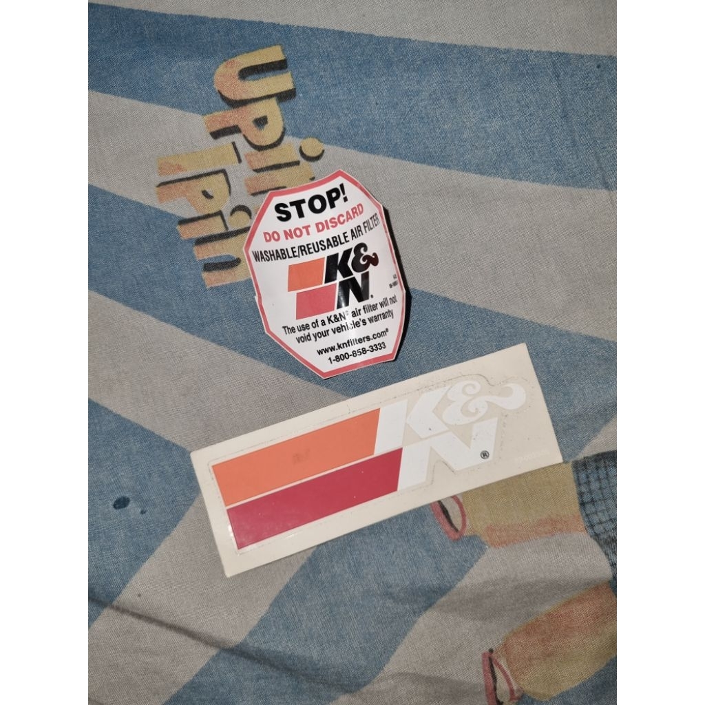 

Sticker 1 set Original K&N