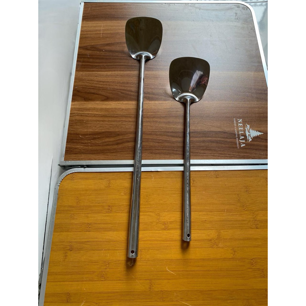 SUTIL STAINLESS STEEL JUMBO/SPATULA JUMBO PANJANG/SUTIL/SODET SPATULA MURAH