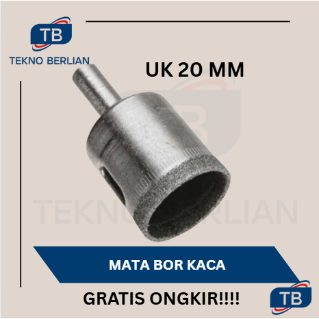 Diamond Hole Cutter 20 mm / Mata Bor Pelubang Kaca Keramik 20mm