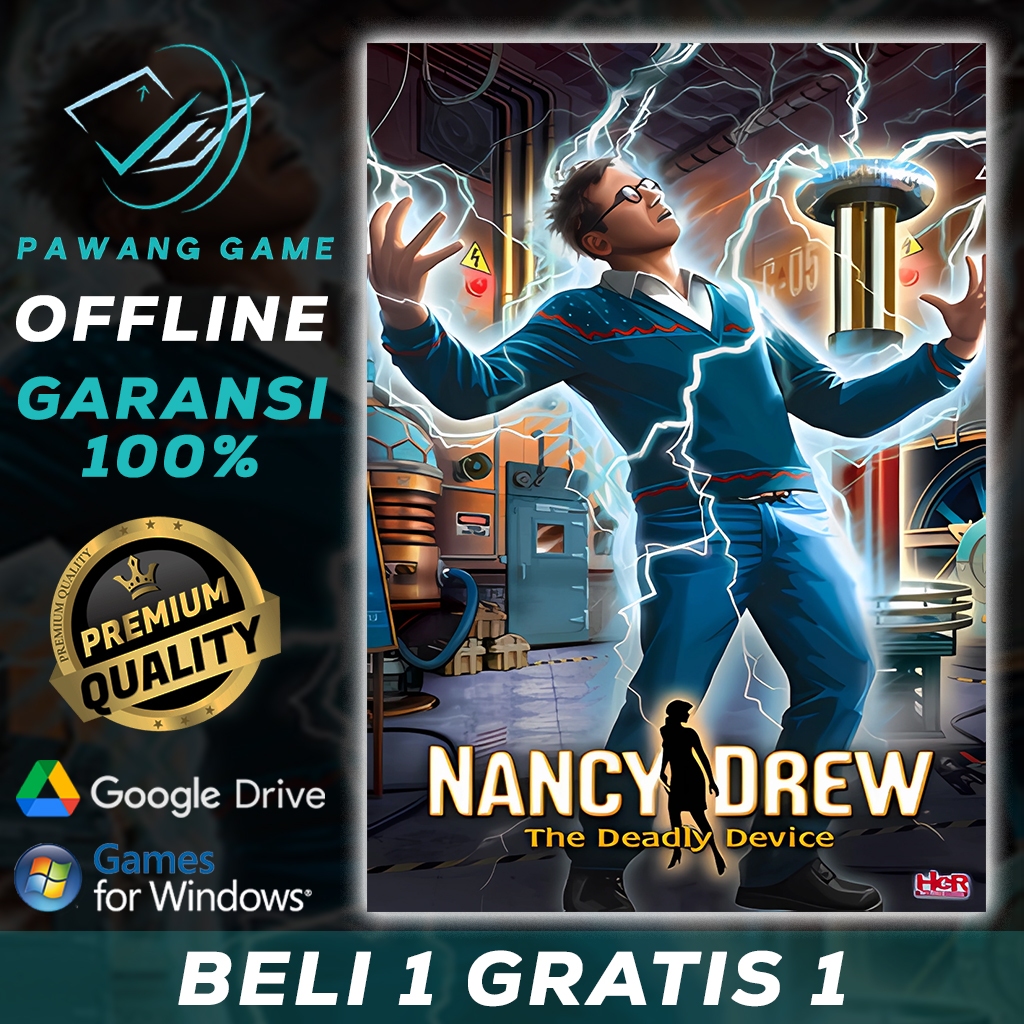 Nancy Drew The Deadly Device | PC GAME | LAPTOP GAME | DOWNLOAD