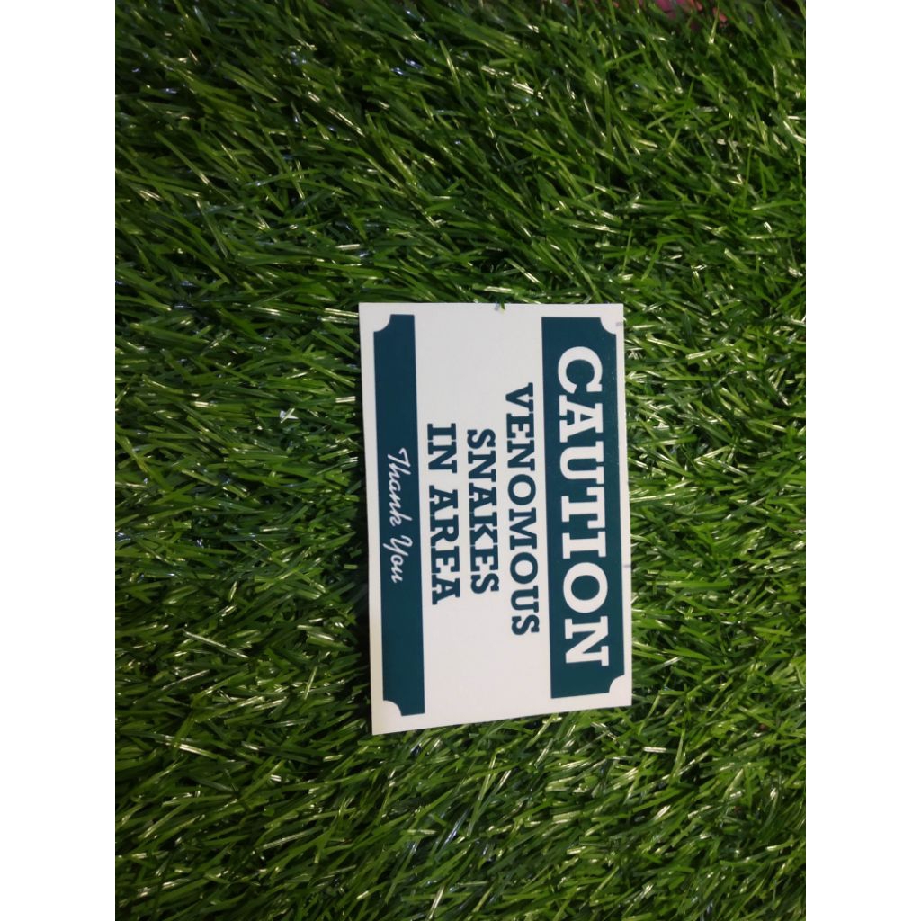 

stiker vinyl venomous snakes