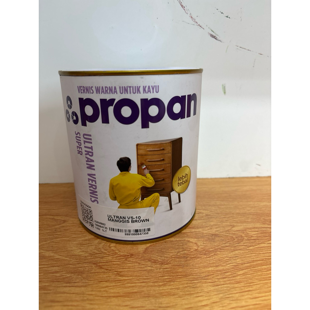 propan ultran vernis super-vs-10-manggis brown-1liter-politur-plistur-cat kayu-kusen-jendela-pintu-l