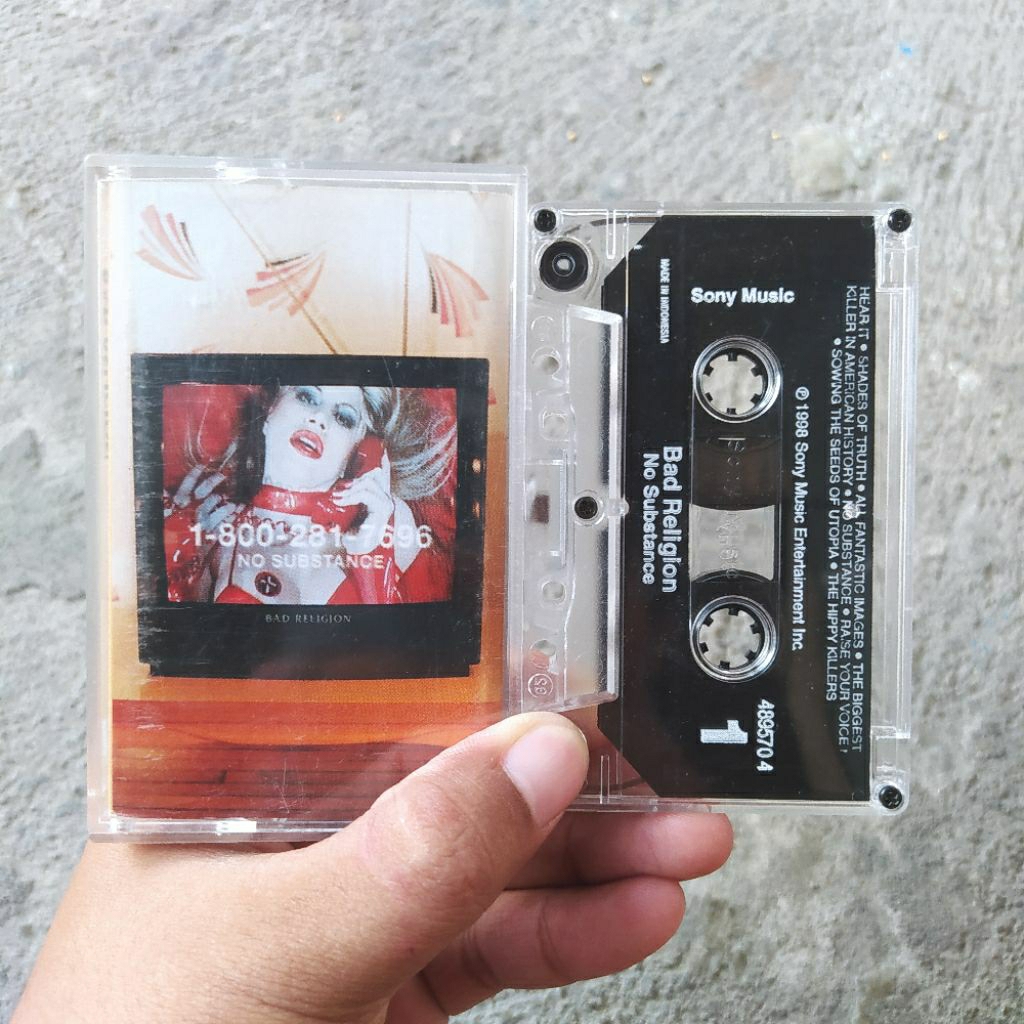Kaset Pita Bad Religion - No Substance