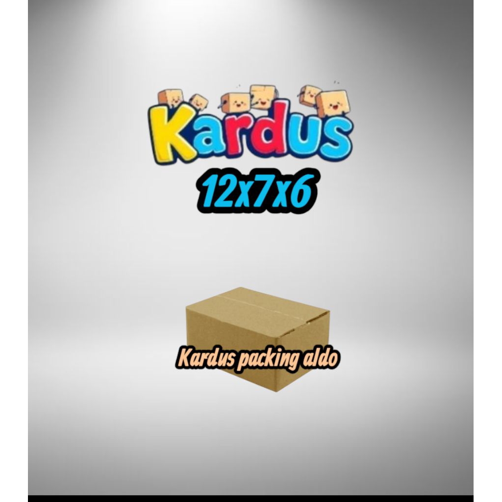 

kardus box packing 12×7×6