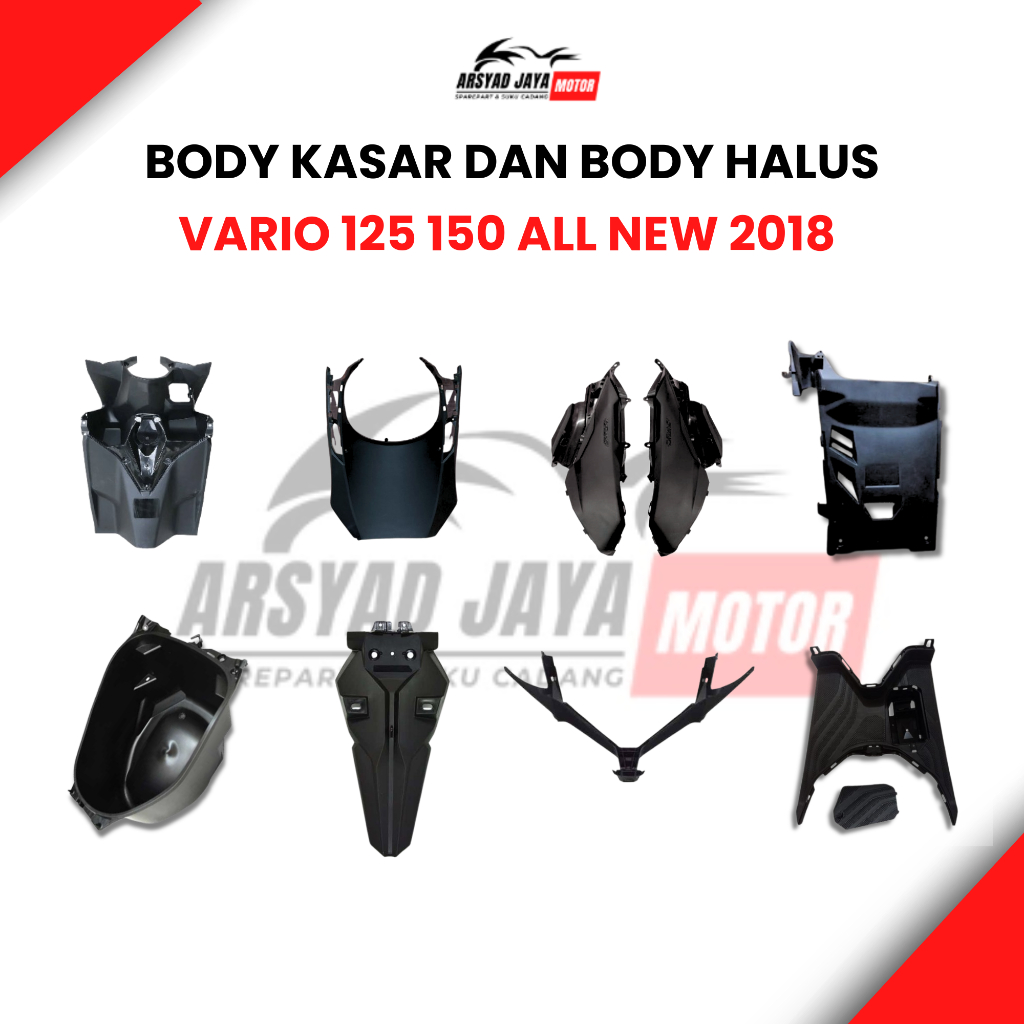 Cover Body Bodi Dek Dasbor Kasar Vario 125 150 New Led 2018 2019 2020 2021 2023 K59J K60R
