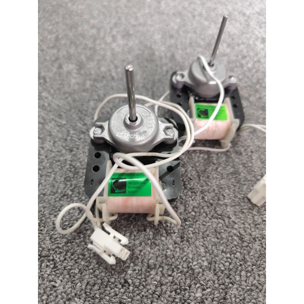 Fan motor kulkas 2pintu LG as 3mm n as4mm