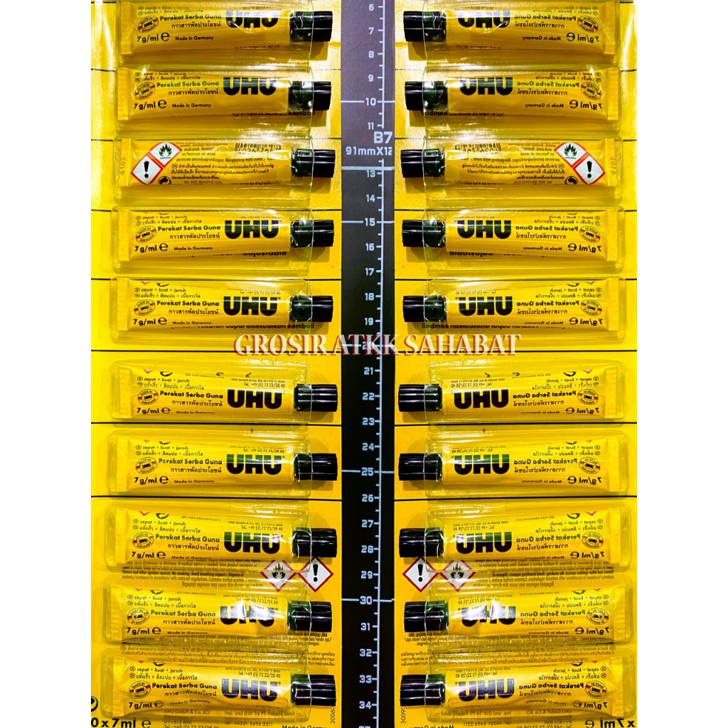 

Lem UHU Cair 7ml dan Lem UHU Cair 20ml Original