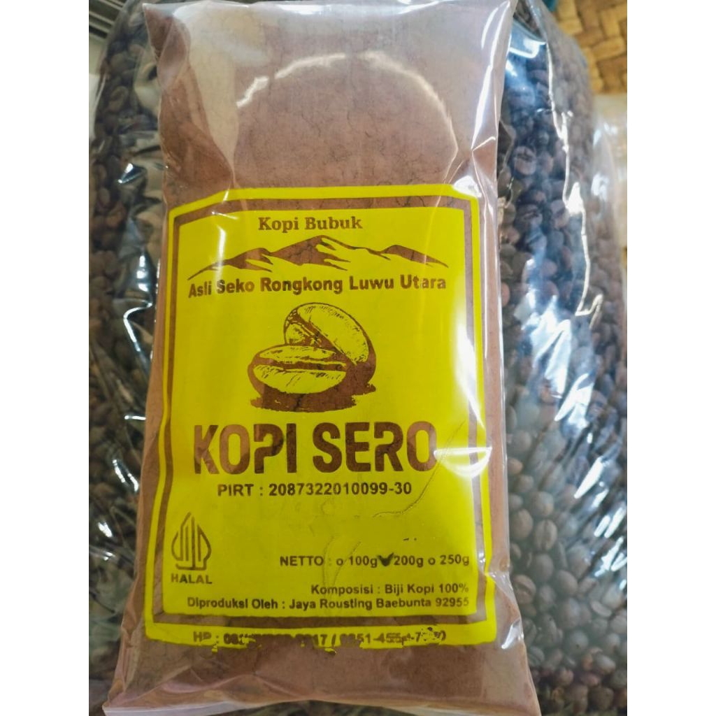 

Kopi Sero (Seko - Rongkong)