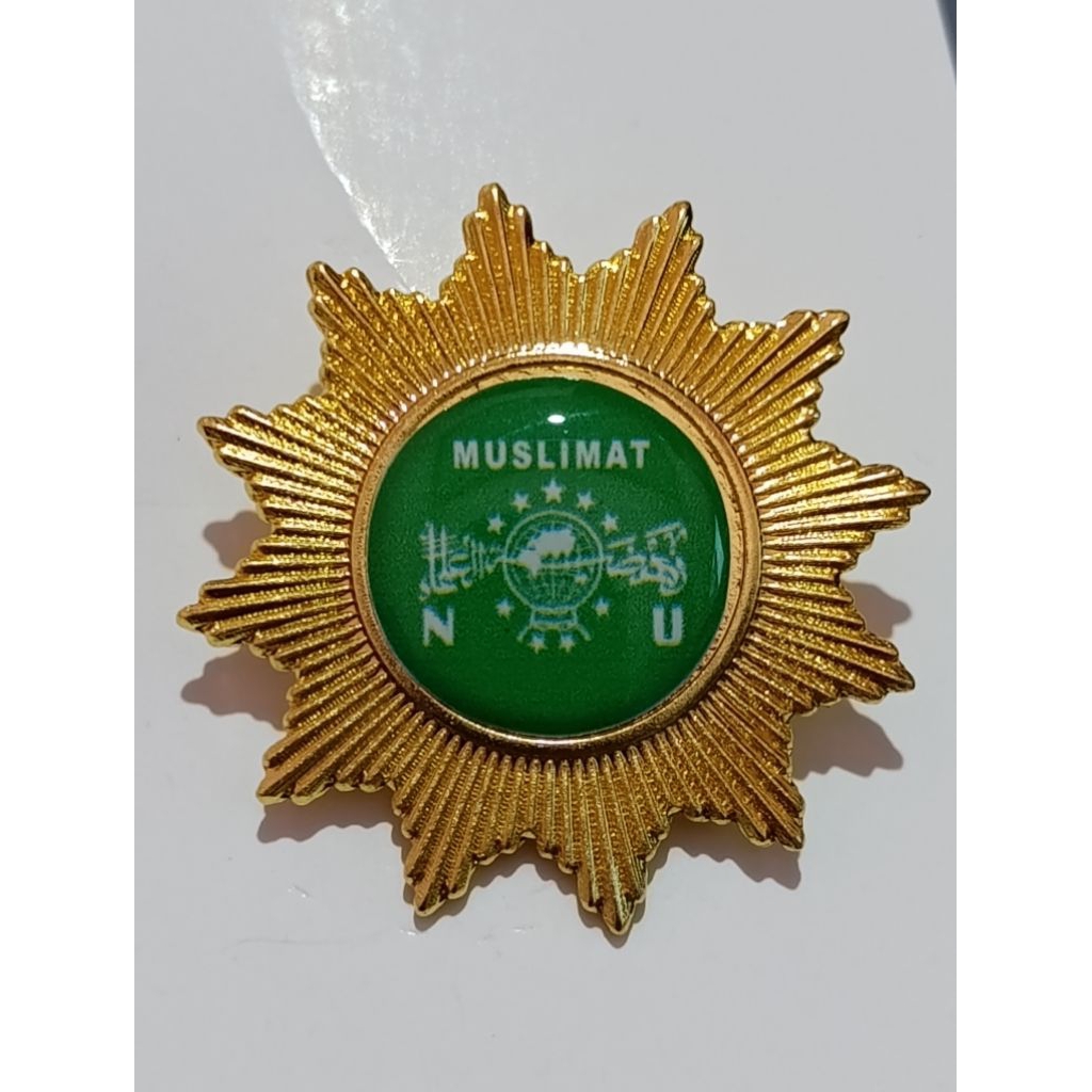 PIN BINTANG LOGO MUSLIMAT NU