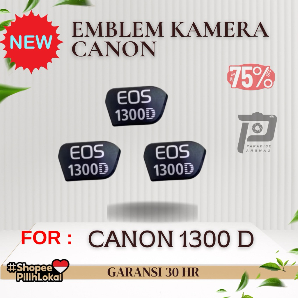 Emblem kamera Canon 1500D New Garansi Original 100%