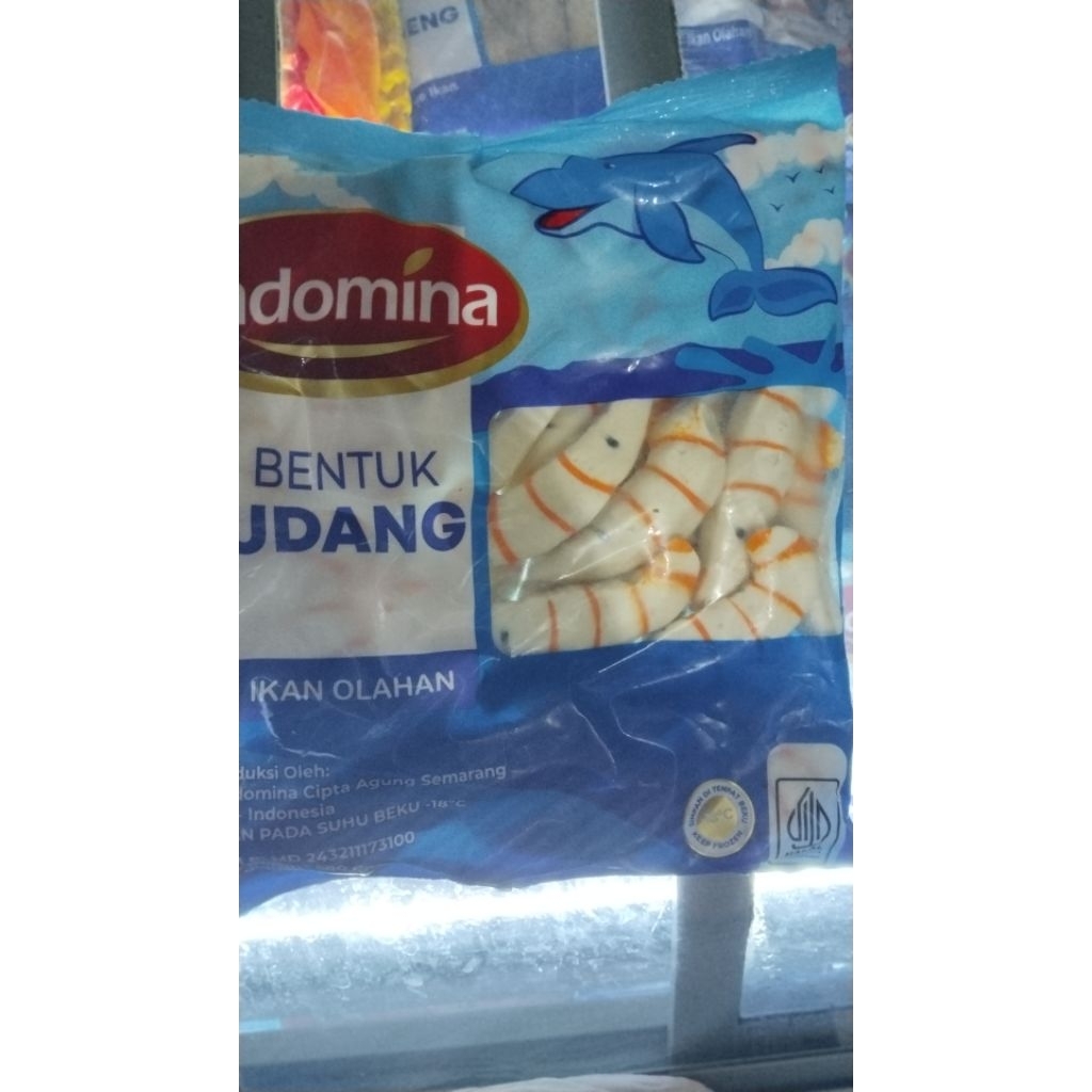 

indomina bentuk udang