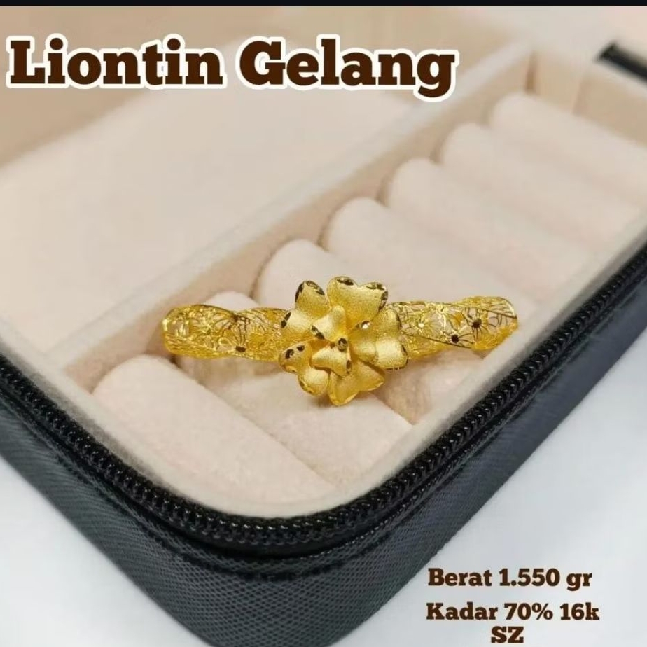 [COD X] Liontin Gelang Emas Kadar 70% 16K