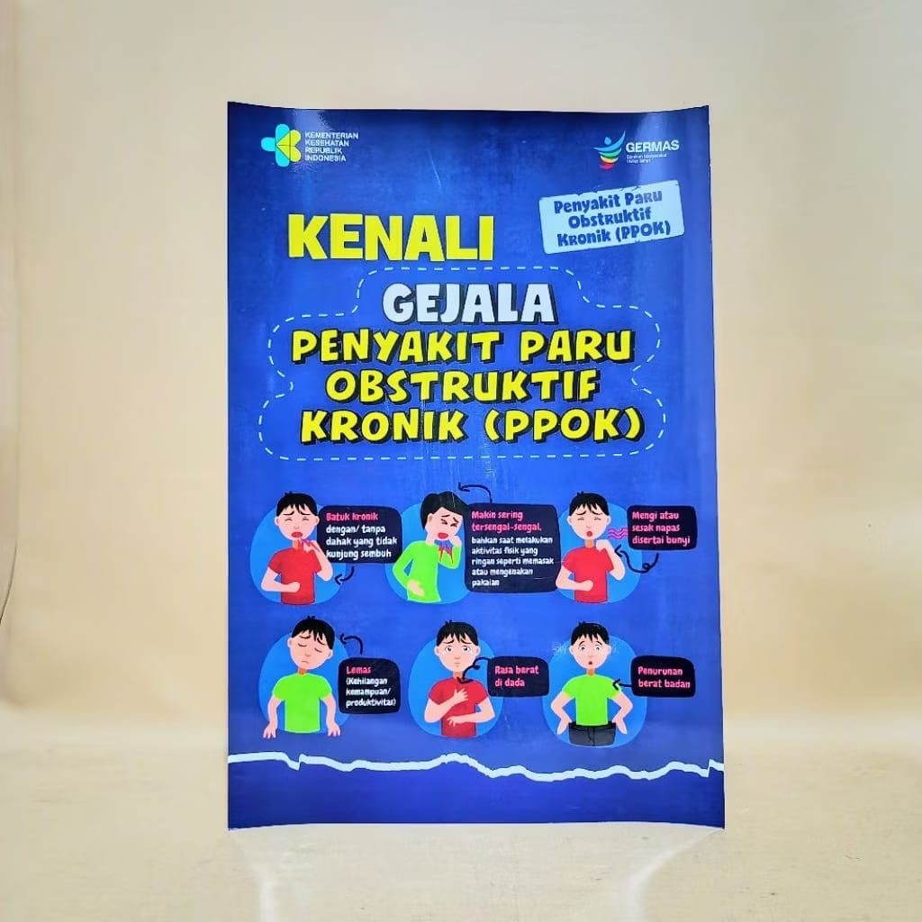 Poster Kesehatan - Poster PPOK - Poster Gejala PPOK -
Poster Penyakit Paru Obstruksi Kronis