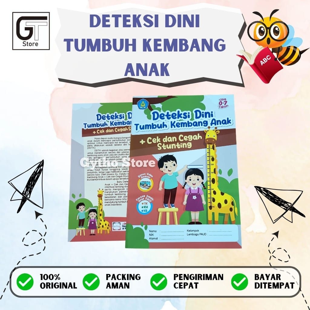 Buku Deteksi Dini Tumbuh Kembang Anak DDTK