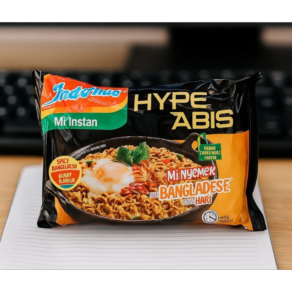 

INDOMIE GORENG BANGLADES'E 80 gr x 40 pcs/ctn