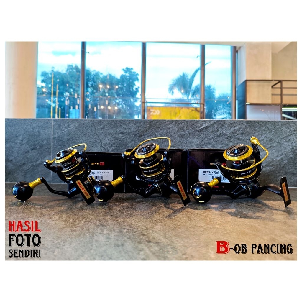 Reel Maguro Deep X SW AK Aluminium Knob th 2025 3000 - 4000 - 6000