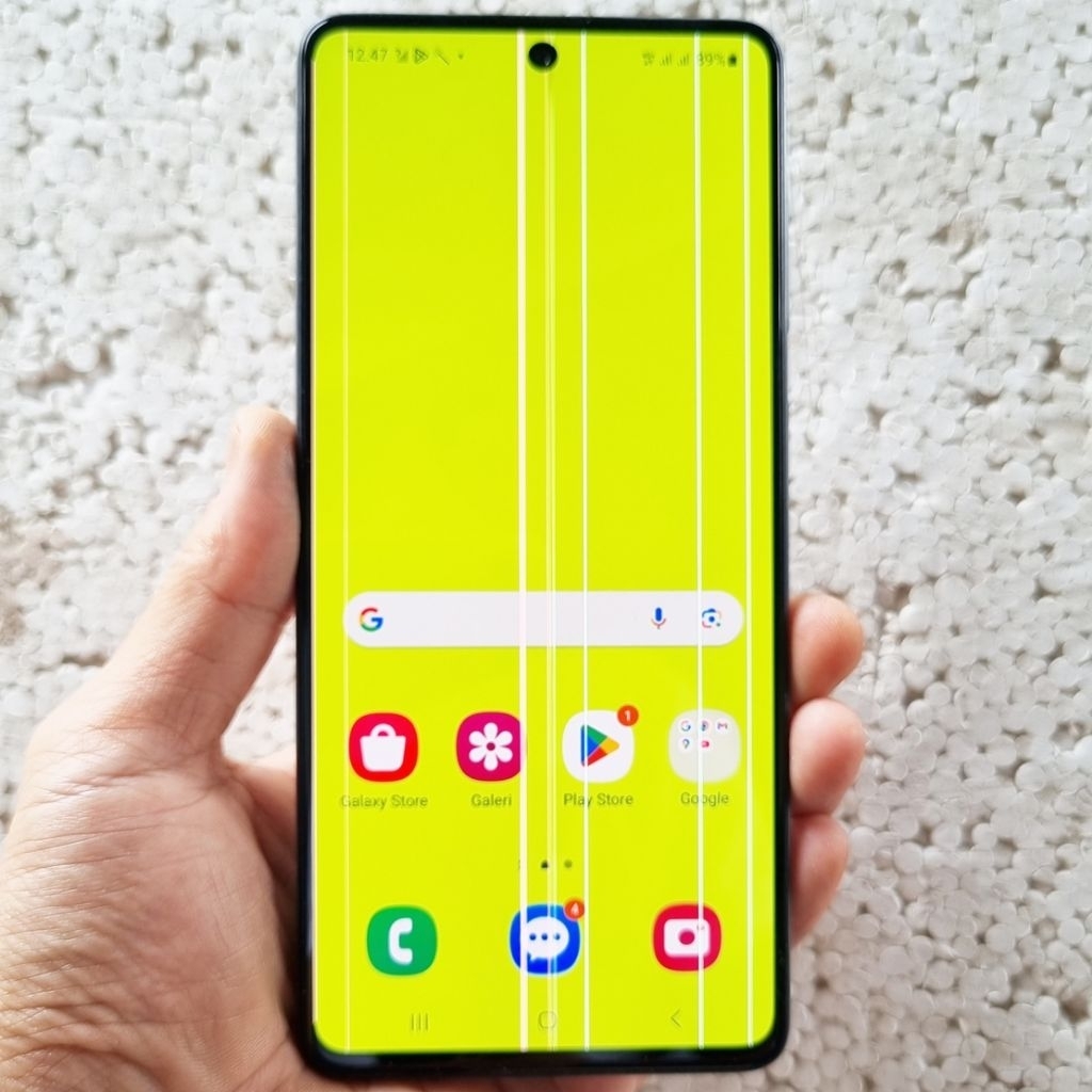 Handphone Hp Samsung Galaxy A71 Second Ram 8/128 GB NFC Eks Resmi Sein Mulus Original